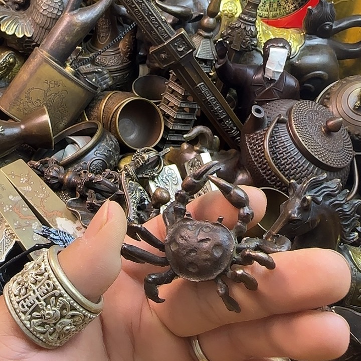 铜器摆件，诚信经营