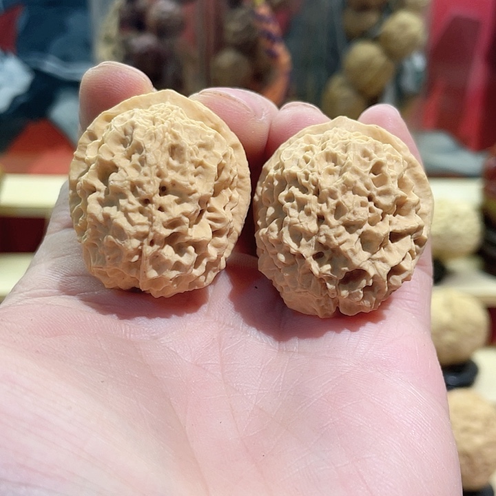 文玩核桃把件云铁4