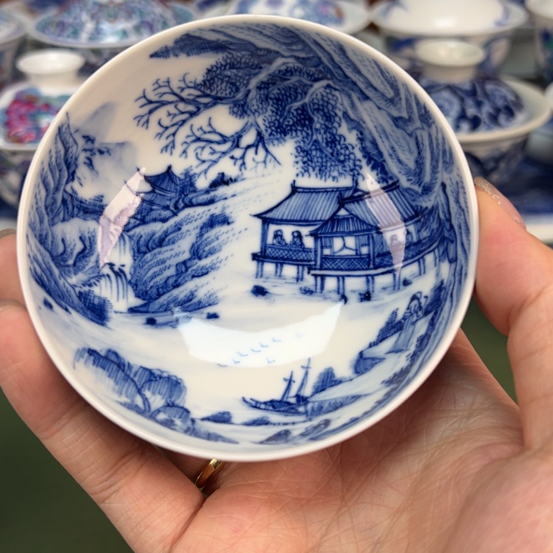 杯大帅景德镇手工手绘357