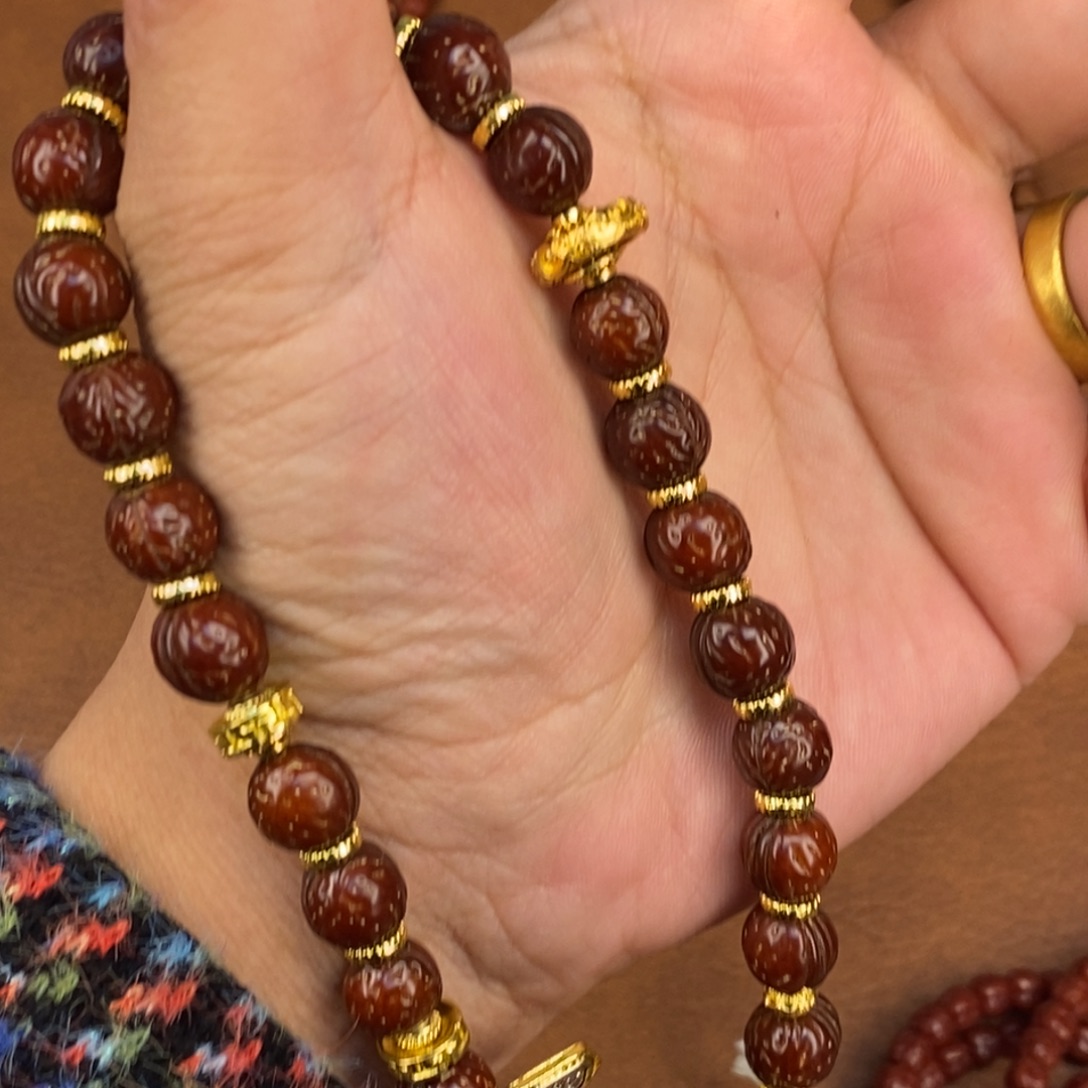 3***哈吊坠金刚菩提桃核