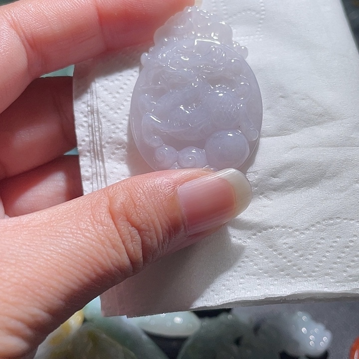 颈饰未镶嵌翡翠天