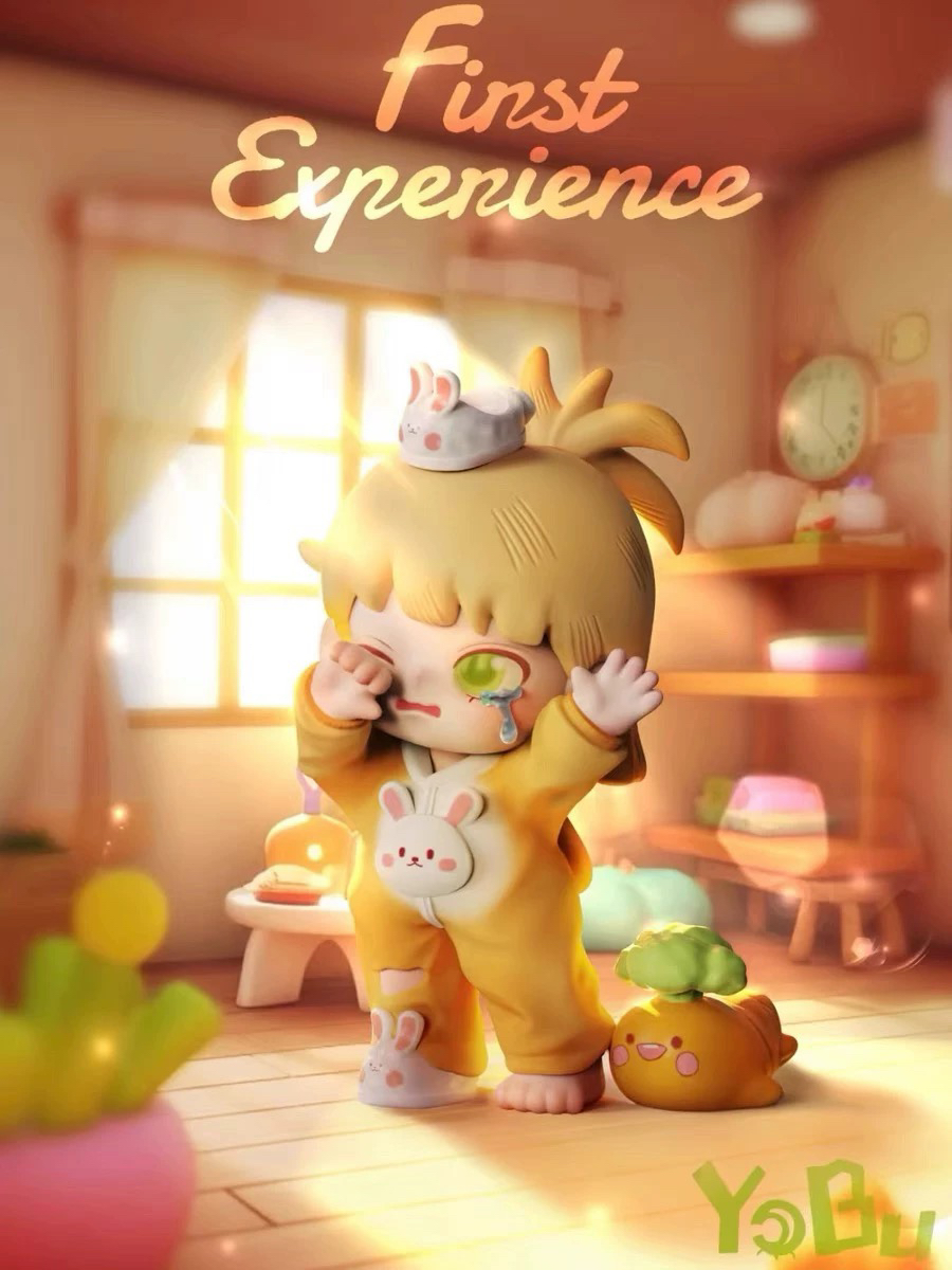 【拆盒】Yobu悠布二代人生初体验潮玩盲盒可爱公仔手办桌面摆件礼物