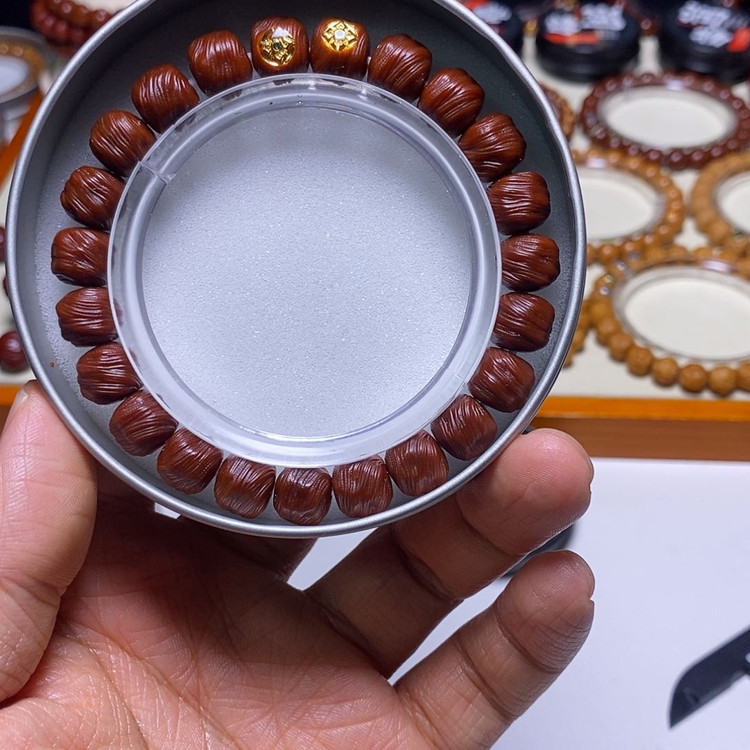 猴头核桃手串牛油膏机刷全品鬼印无相尺寸10+毕业