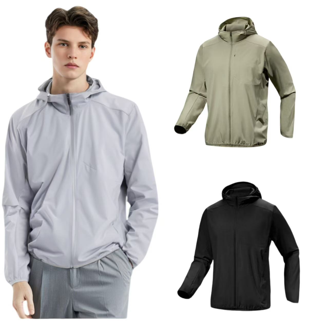  【自营保真】ARC'TERYX/始祖鸟 Sima Hoody夏季风壳防晒服衣男款