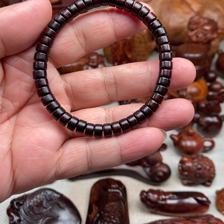 黄花梨/降香黄檀其他印度小叶紫檀佛珠4/7