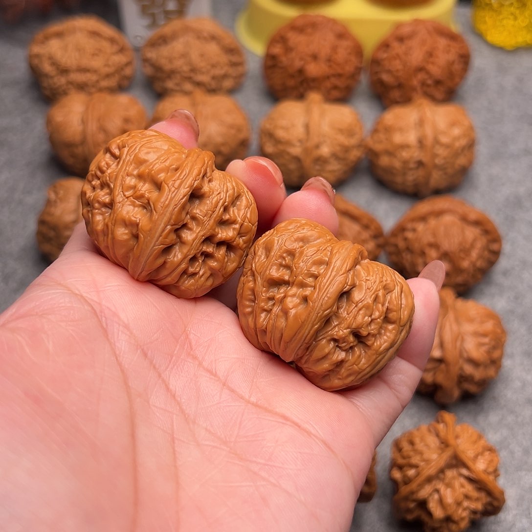 把件文玩核桃精品金锭子元宝41全品毕业款