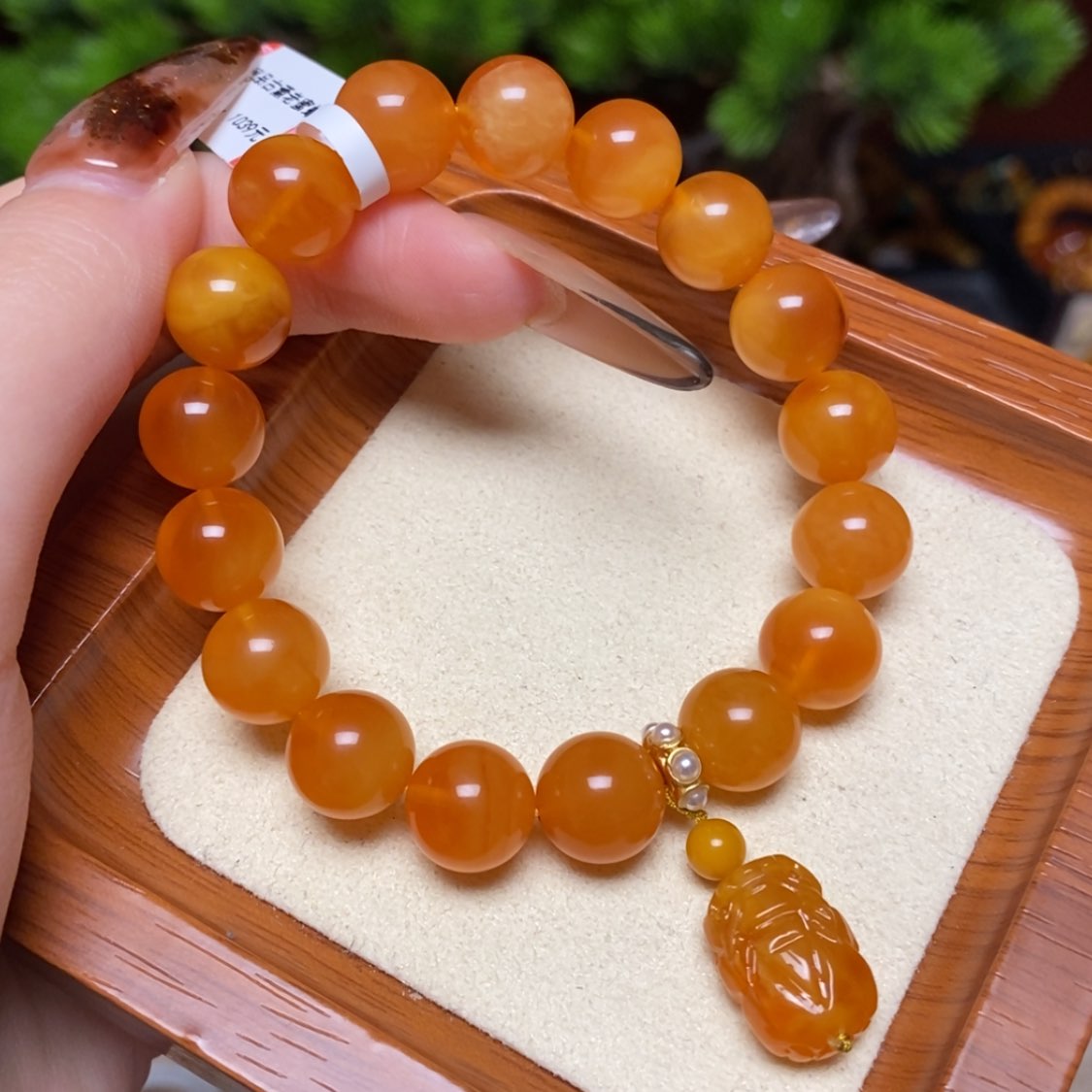 【闪购商品】手链蜜蜡未镶嵌手串