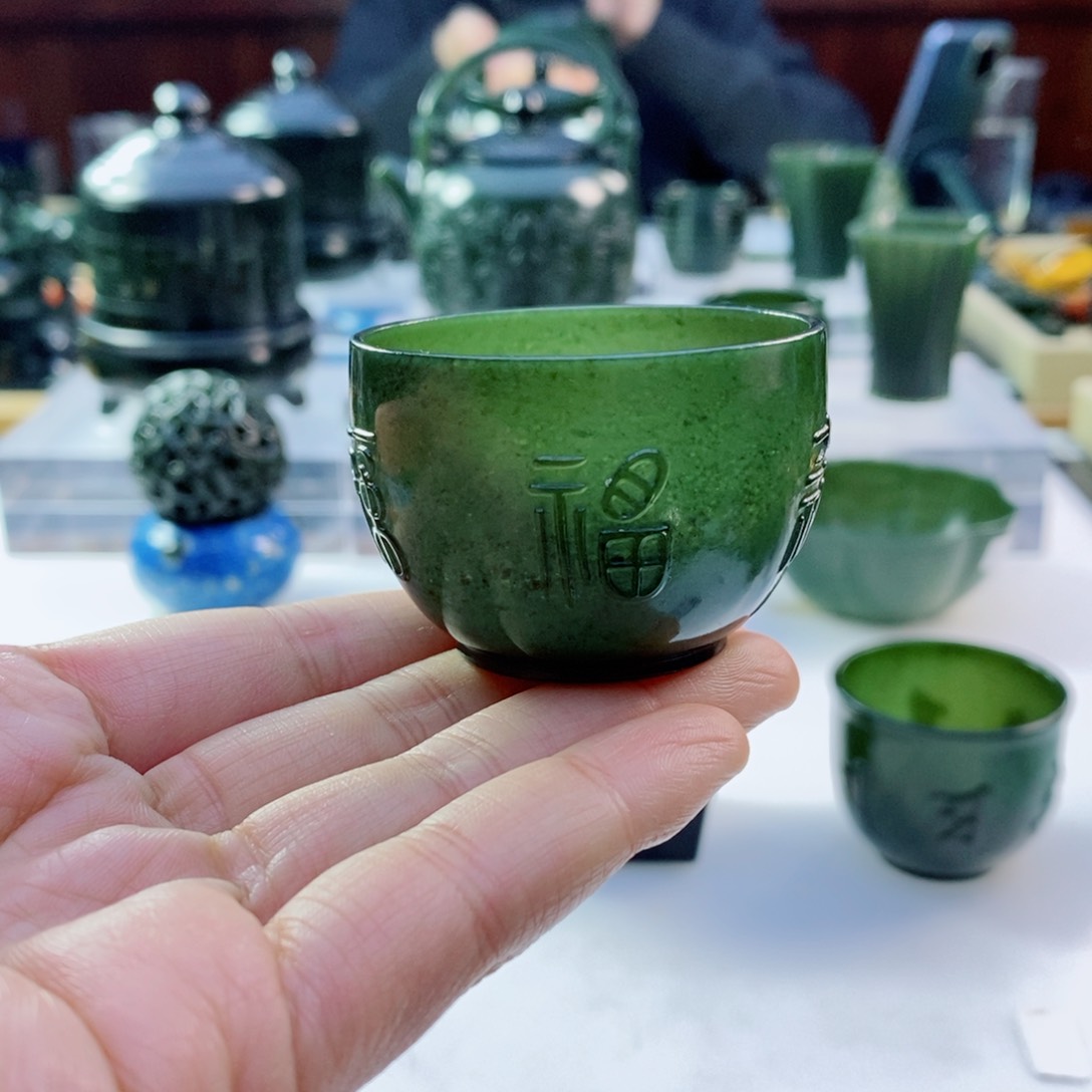 和田玉（青玉）未镶嵌挂件