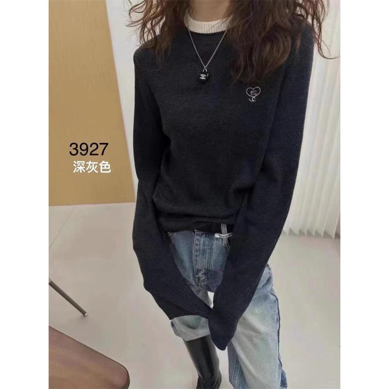 3927（部分无水洗唛，介意慎拍）SANFAN新款针织衫