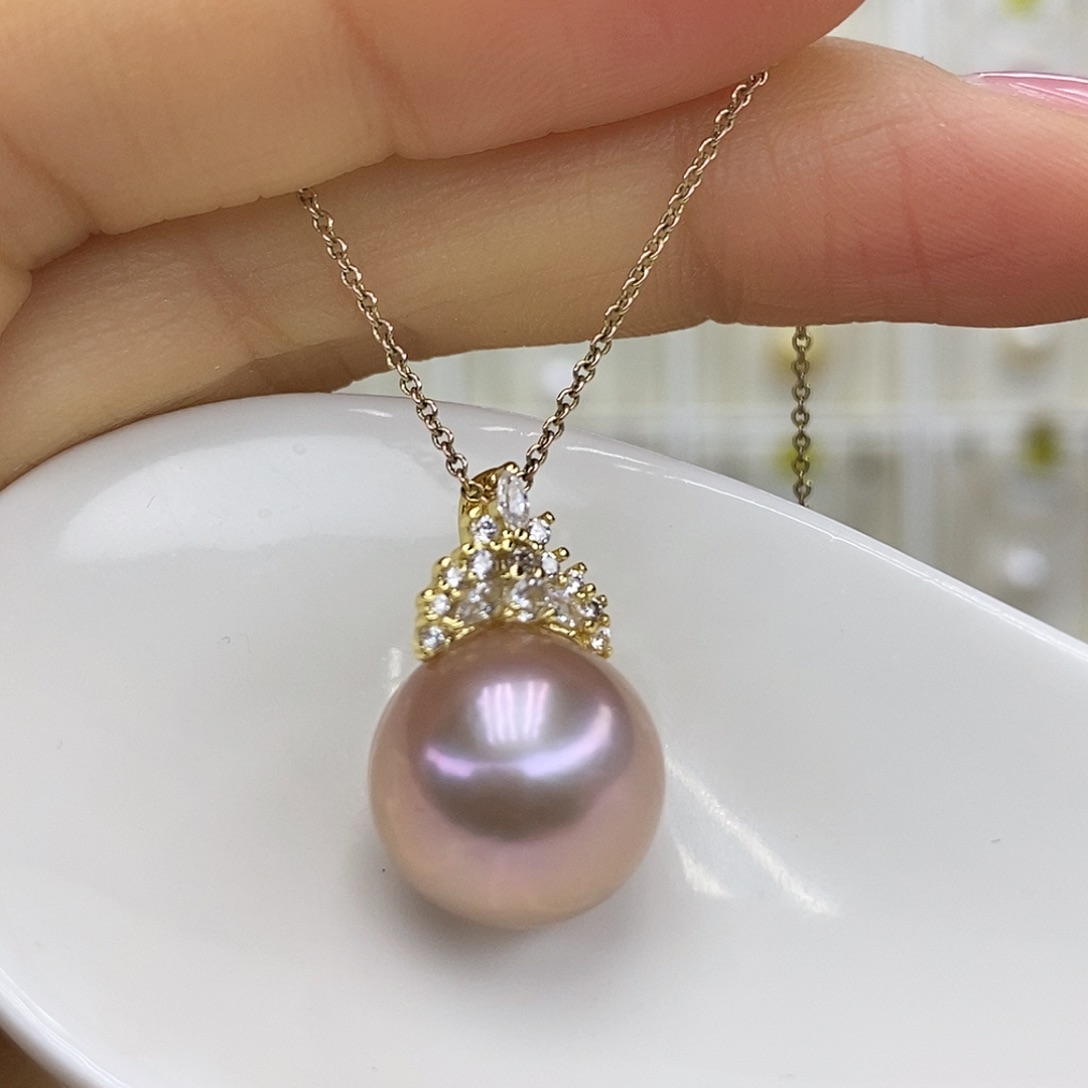 未镶嵌颈饰淡水珍珠