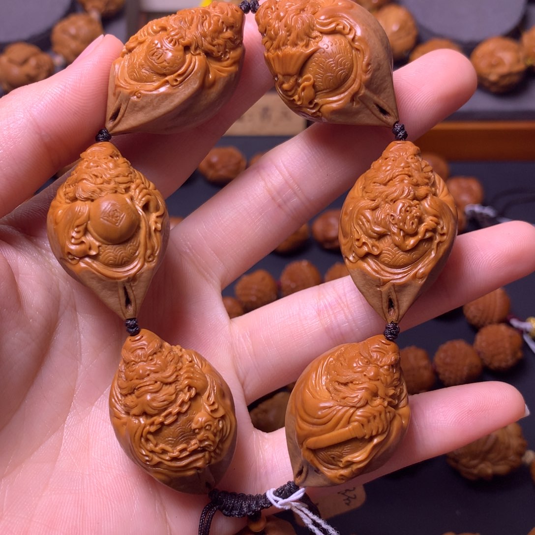 橄榄核手串/手链钟馗包衣