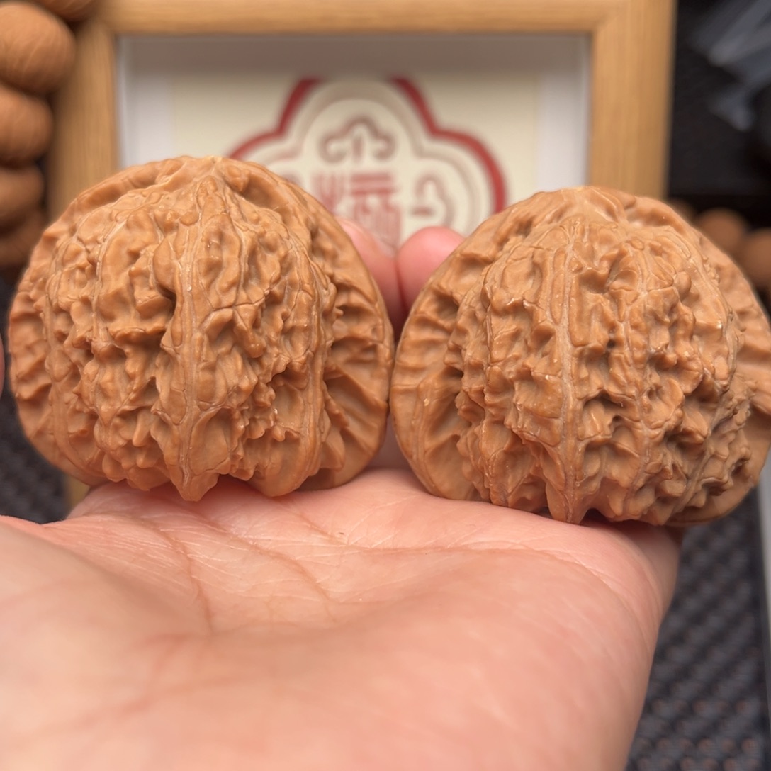 吊坠文玩核桃观*洞