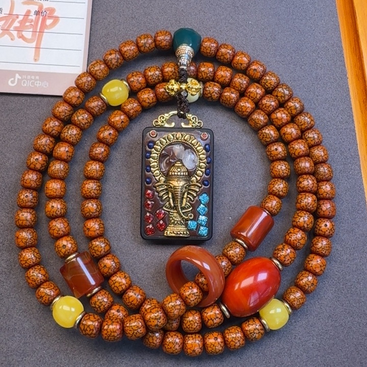 星月菩提吊坠星月