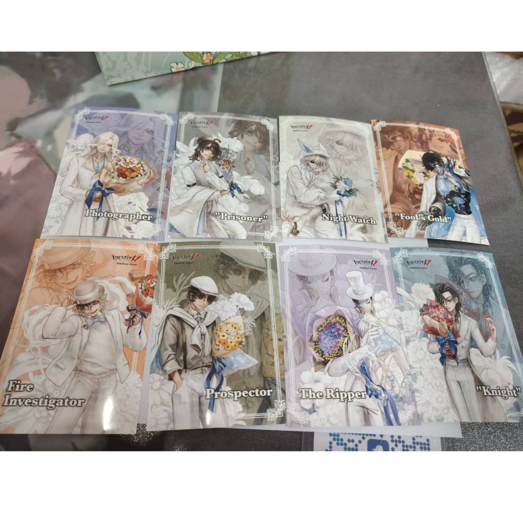 第五人格 白色情人节 相卡背抽