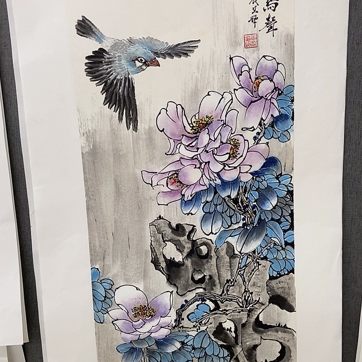 国画手写手绘作品150