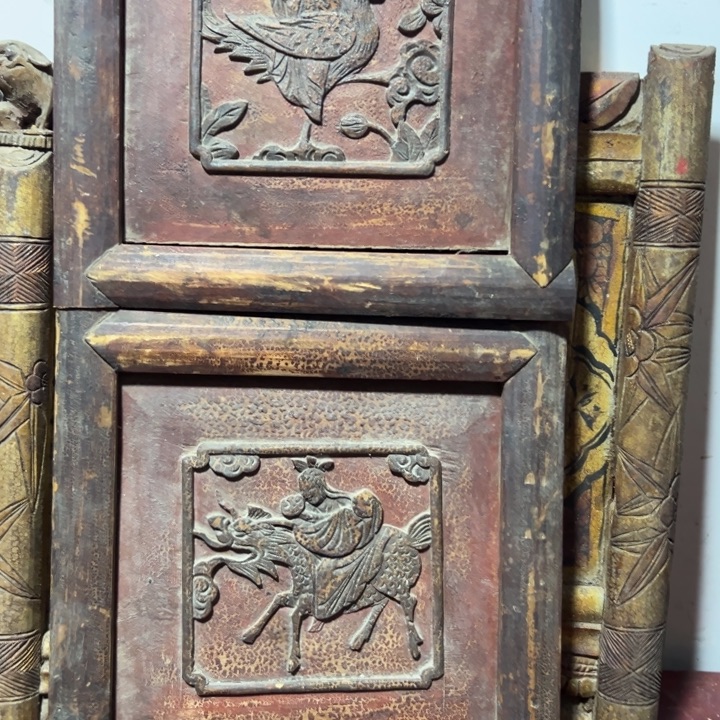 长***村木木雕工艺品摆件