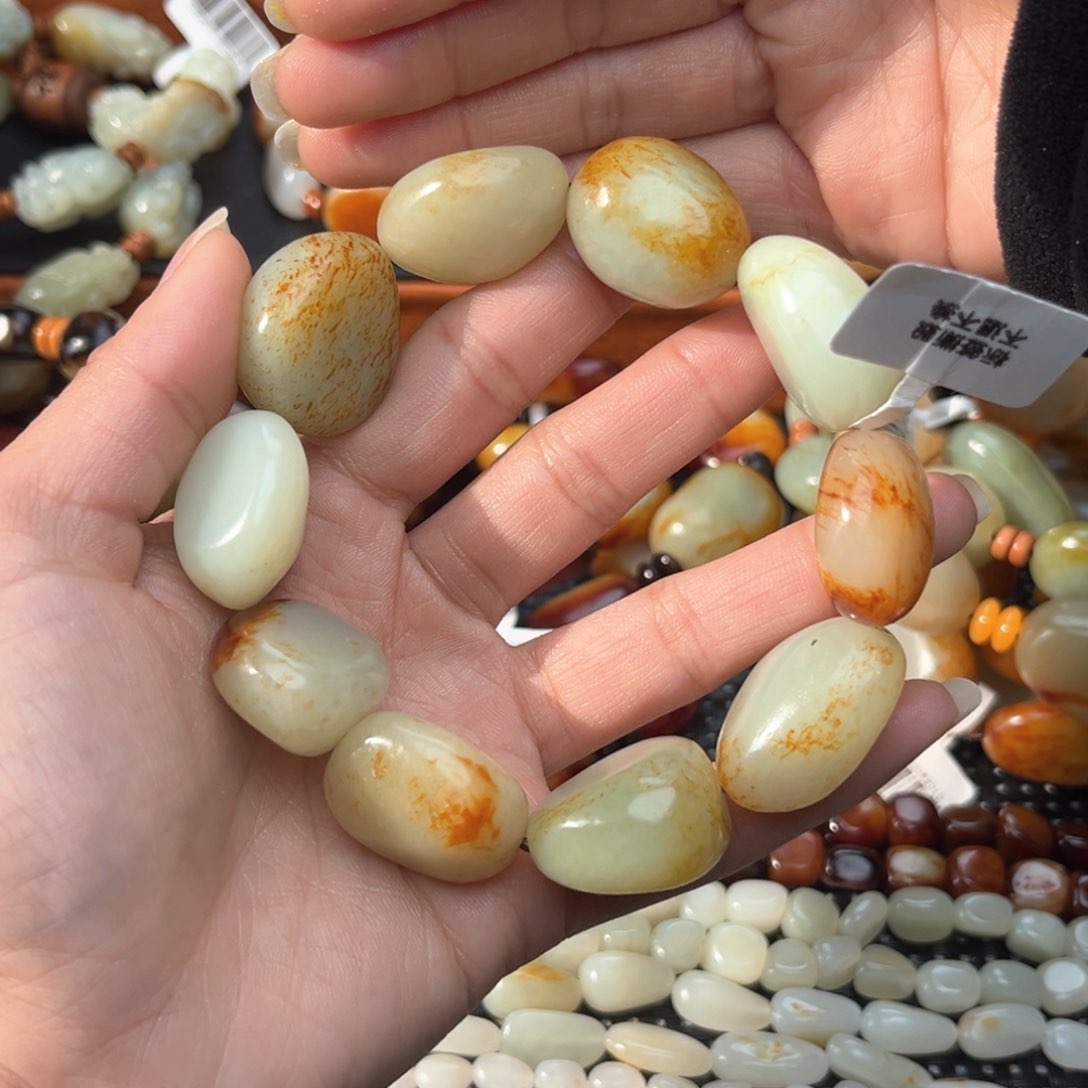 和田玉手链未镶嵌老****哥