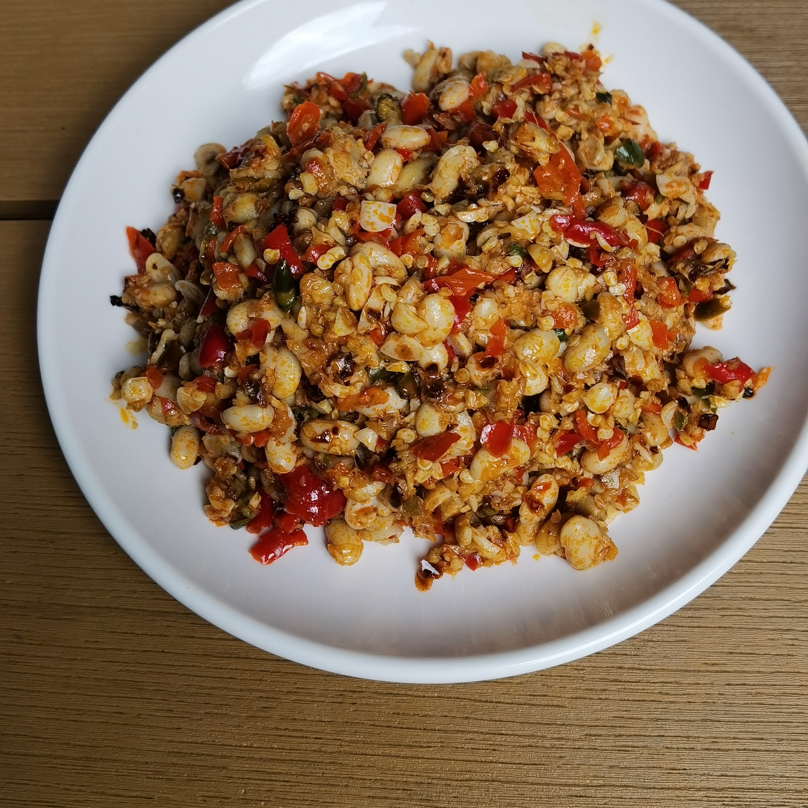 宁远特产黄金叶霉豆子辣椒粉口味下饭菜