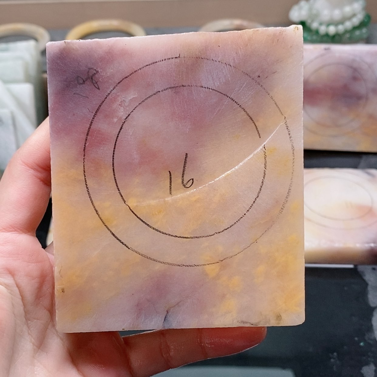 【闪购商品】石英质玉手镯未镶嵌忘****始定制