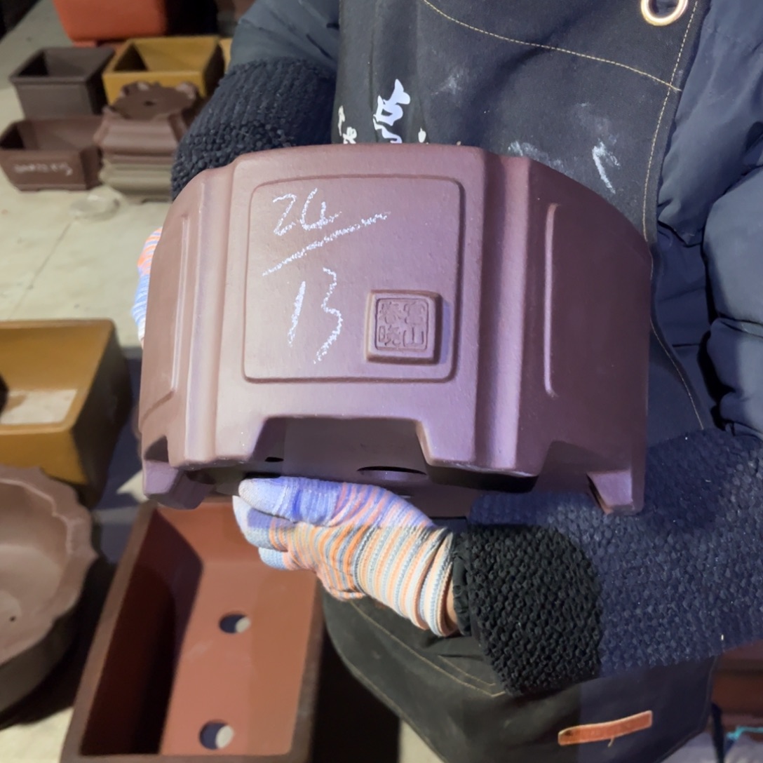 紫砂花盆盆景艺术