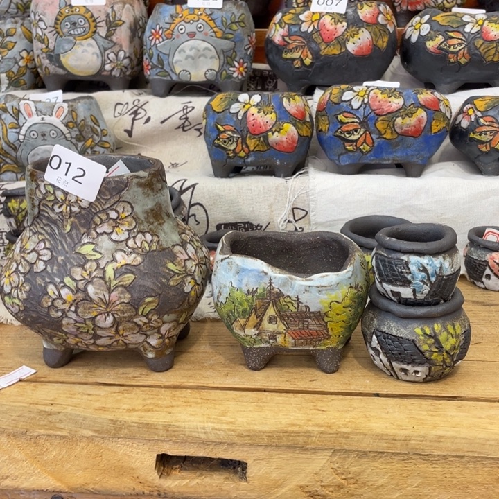 小公主复古多肉盆