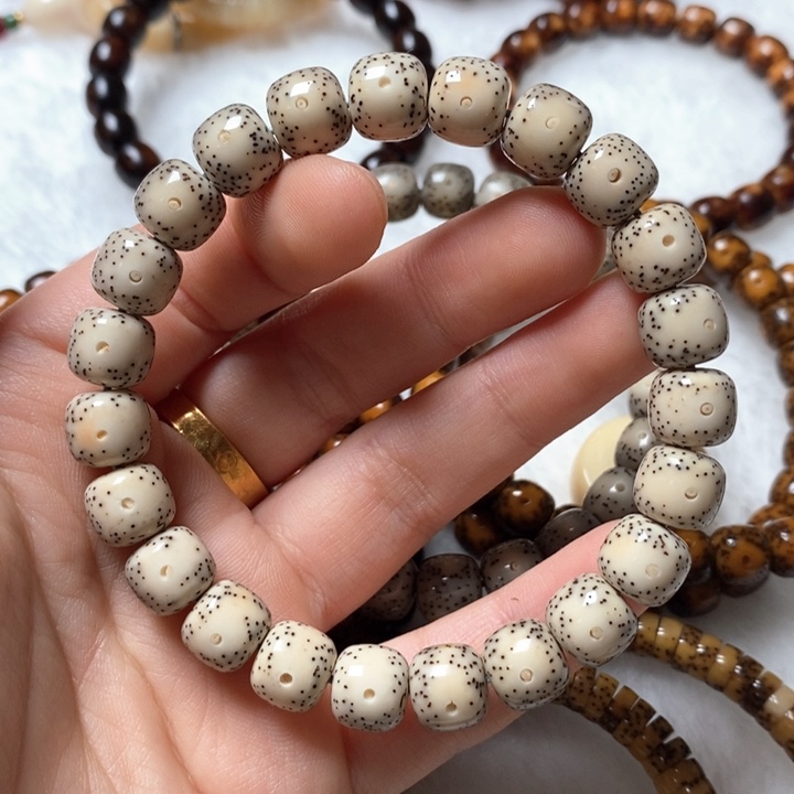 菩提骨瓷白天眼星月菩提