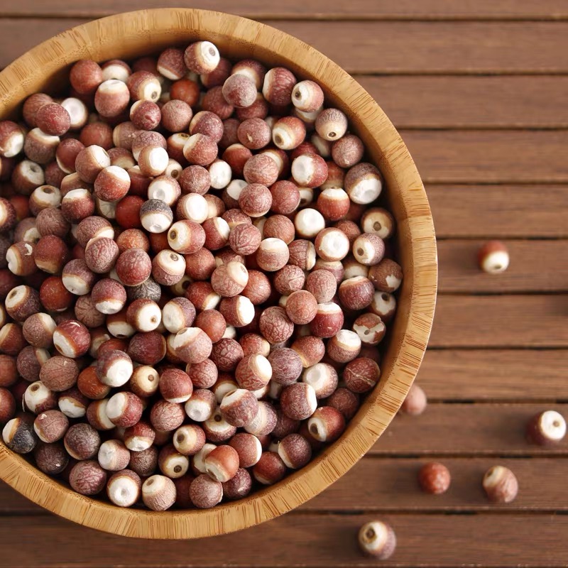 《芡实》广东肇庆好货煲汤煮粥有半开芡实