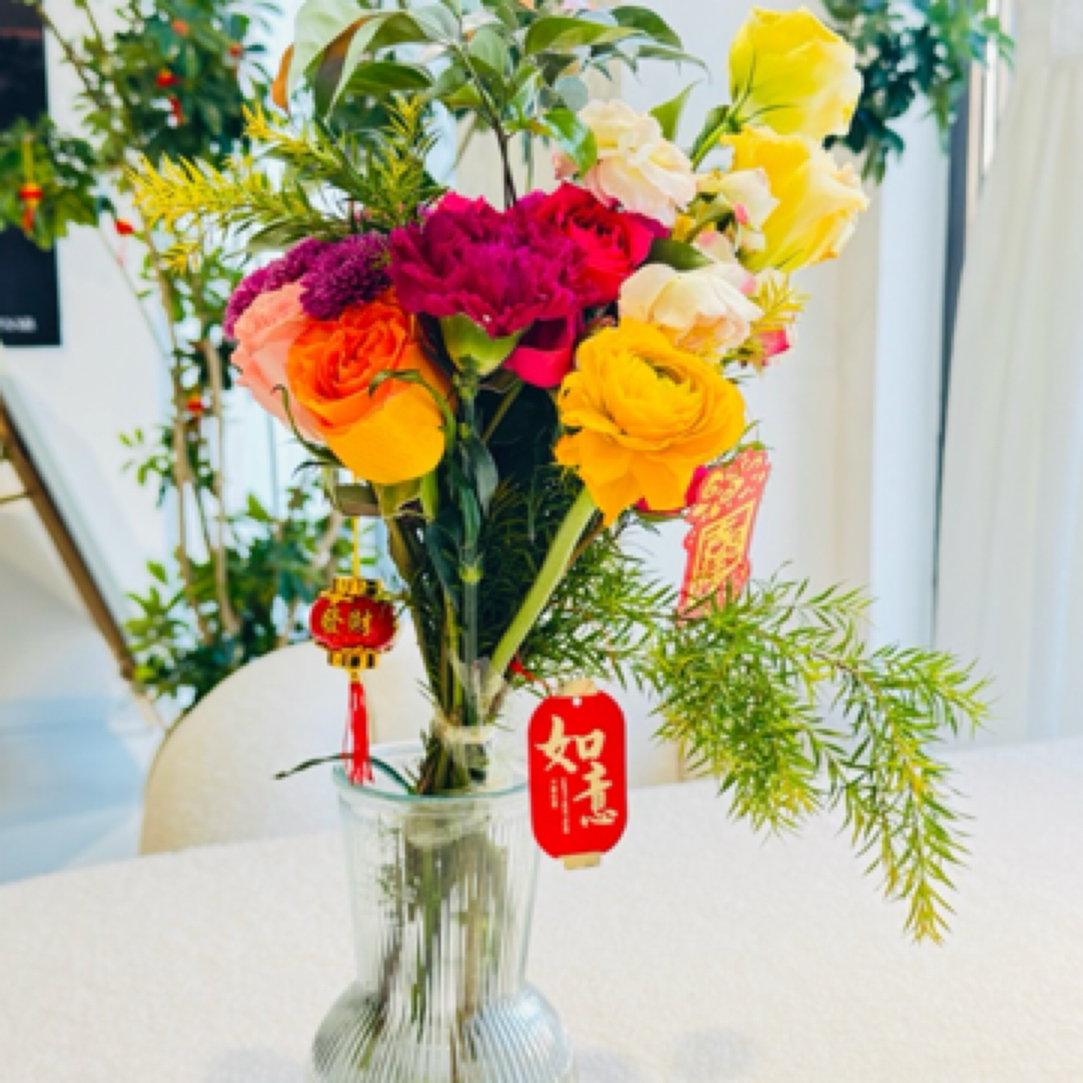 2025春节年宵花彩色系