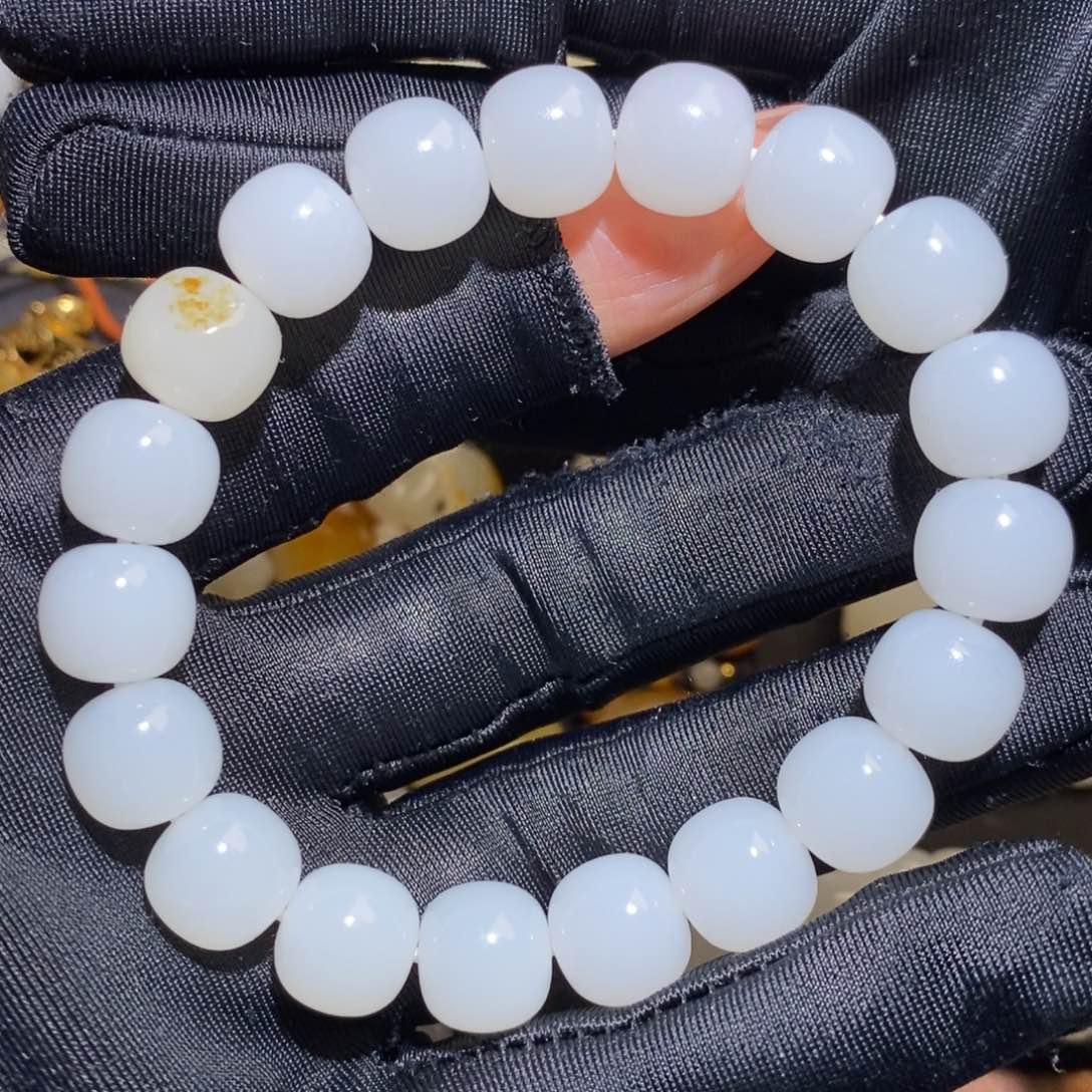 和田玉未镶嵌套链