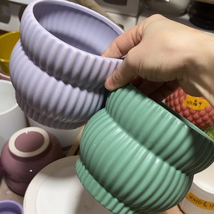 陶盆有孔 瑕疵针孔漏釉介意勿拍口 11高12