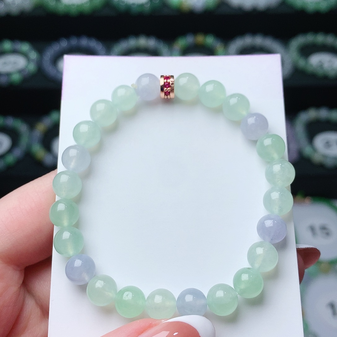 翡翠手链未镶嵌翡翠