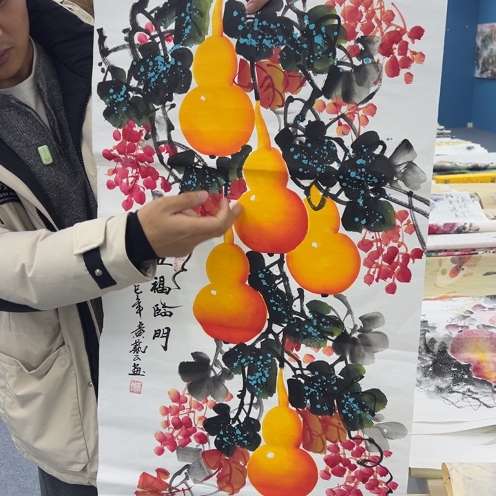 国画国画纯手绘作品欣赏