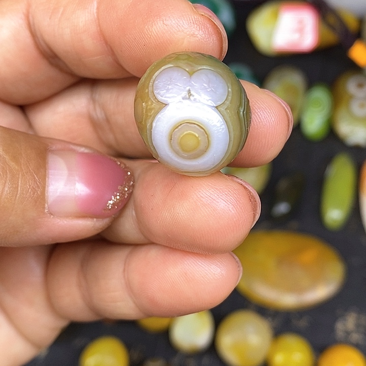 单珠饰品奇石无孔