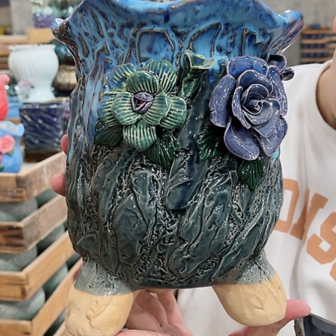 【闪购商品】陶瓷花盆