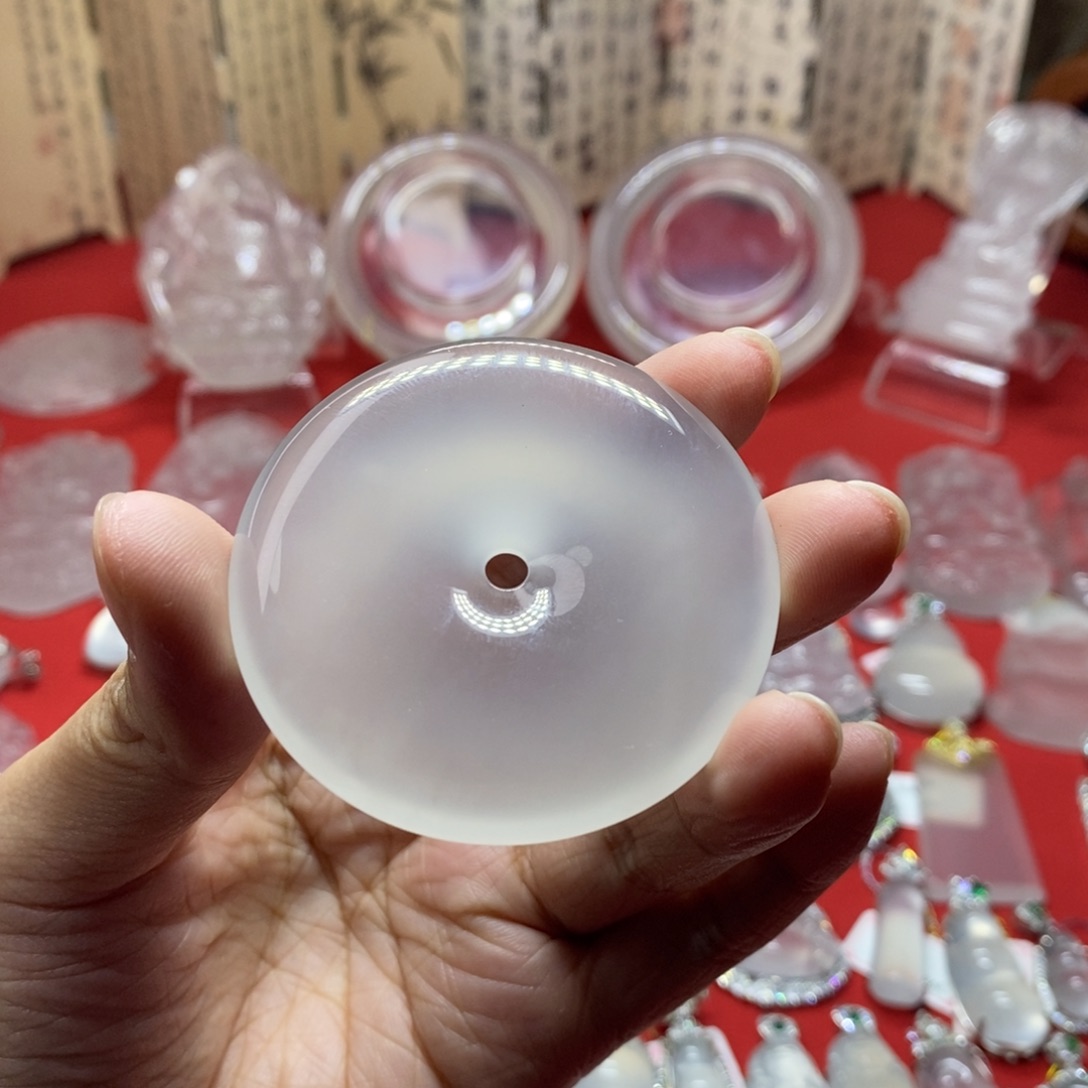 *****石英质玉未镶嵌吊坠(不含链)