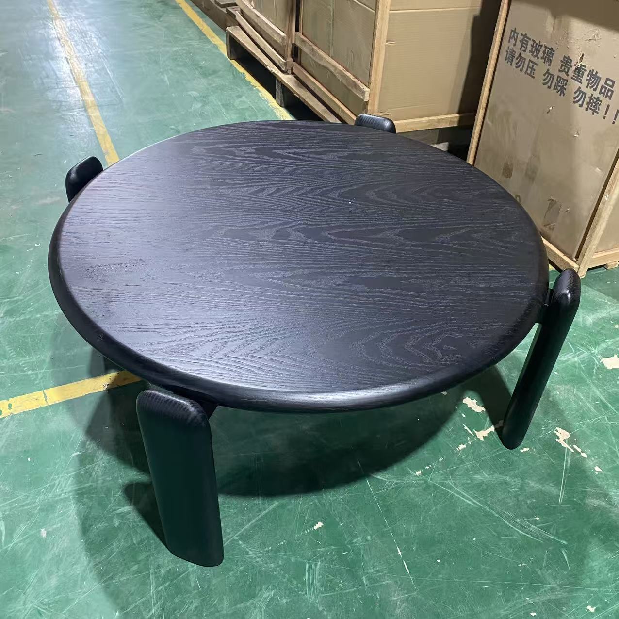 2210#90*90*35cm圆茶几【不包安装】库存尾货（铁三）4501