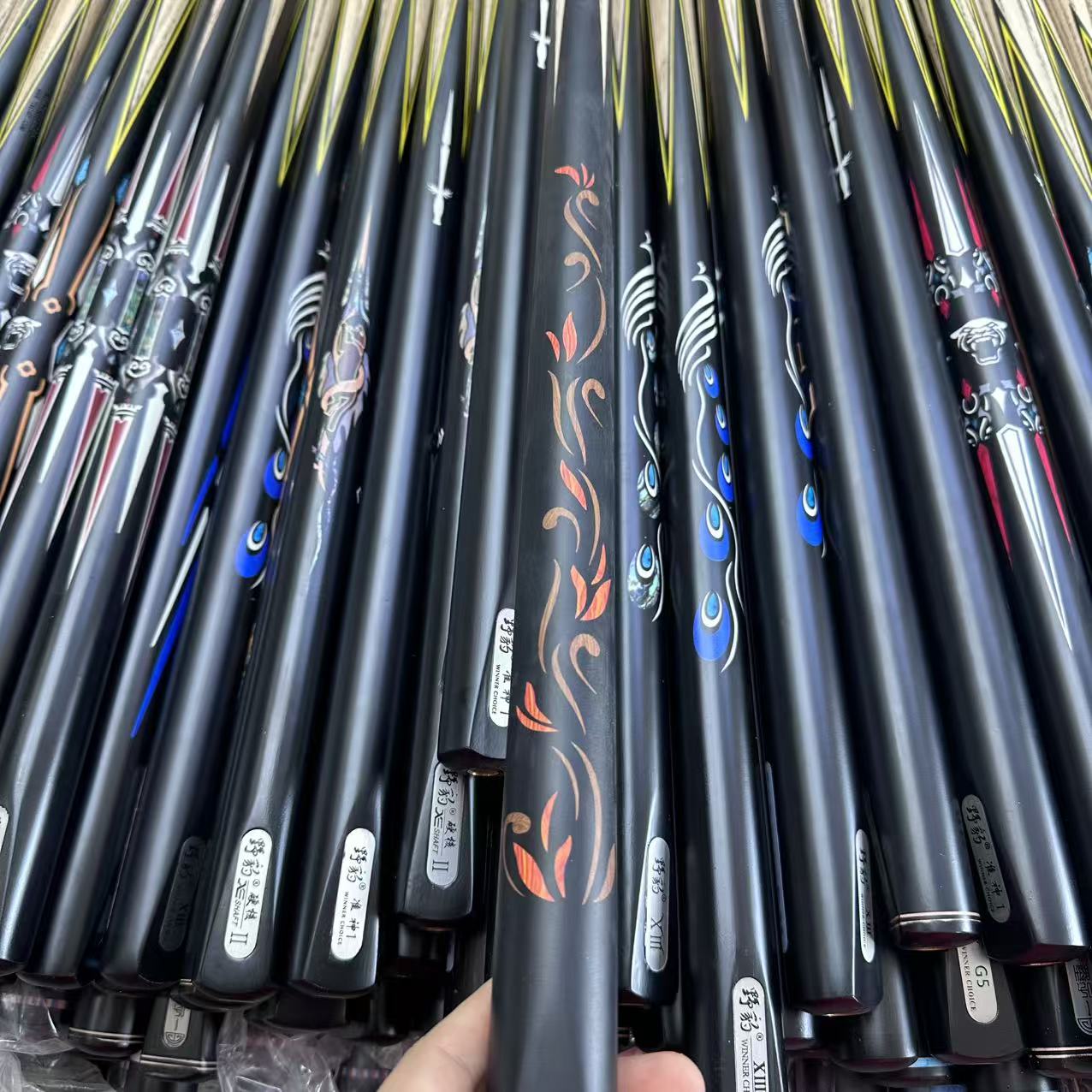 【风华】   一比一复刻可弹编码带铭打杆一级 不挑剑纹