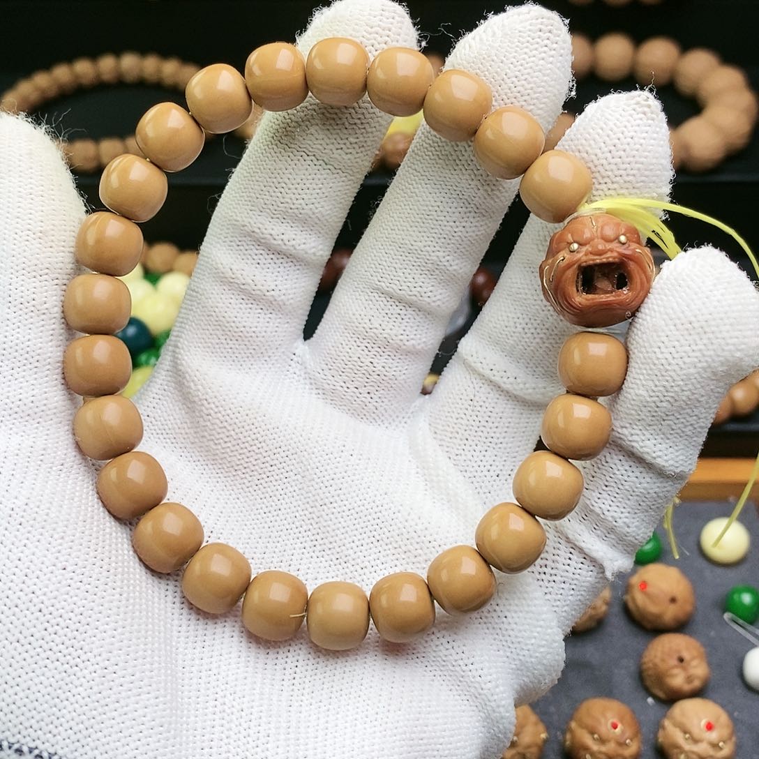 猴头核桃吊坠嘻*猴头老型呃僧