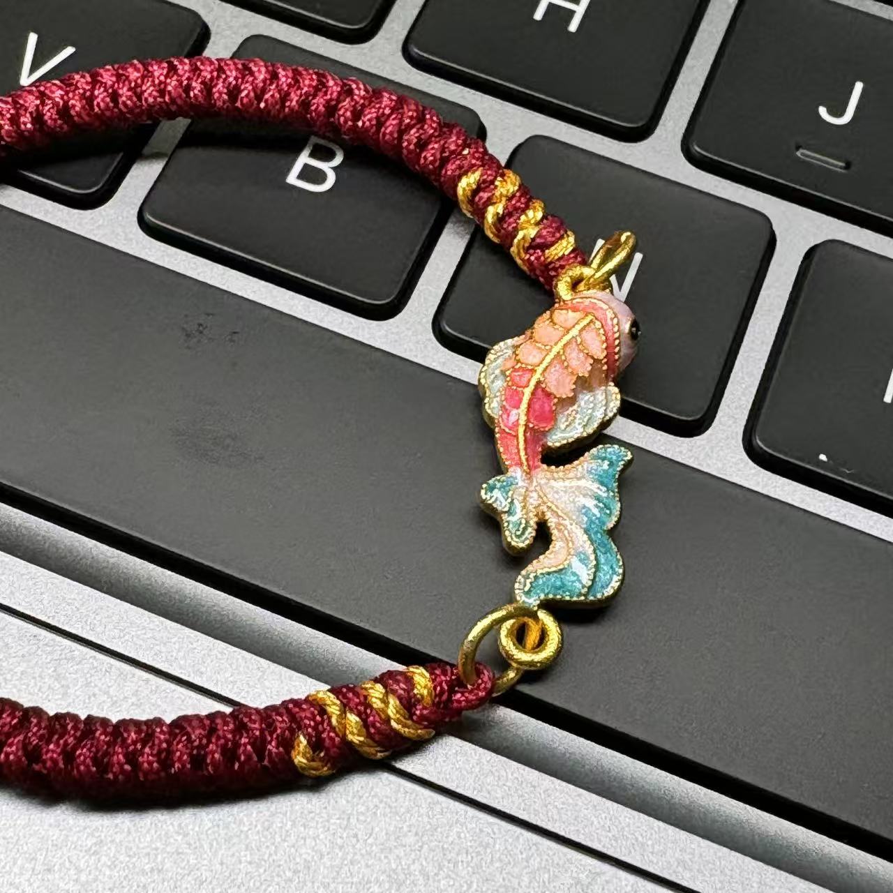 可调节手绳纯手工饰品珠宝绳编彩色情侣发夹皮质