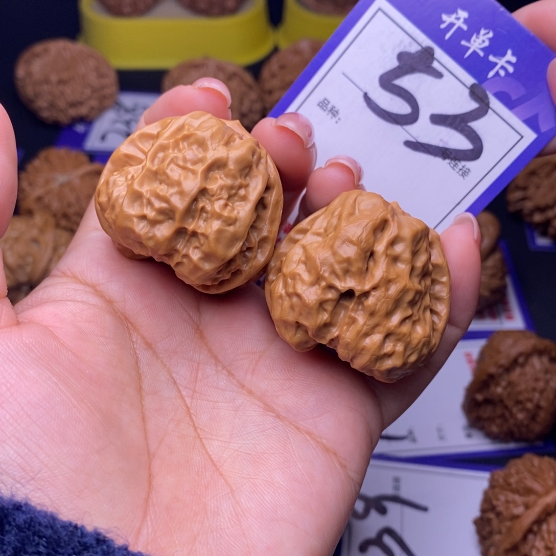 吊坠文玩核桃53号链接娃娃3.7尺