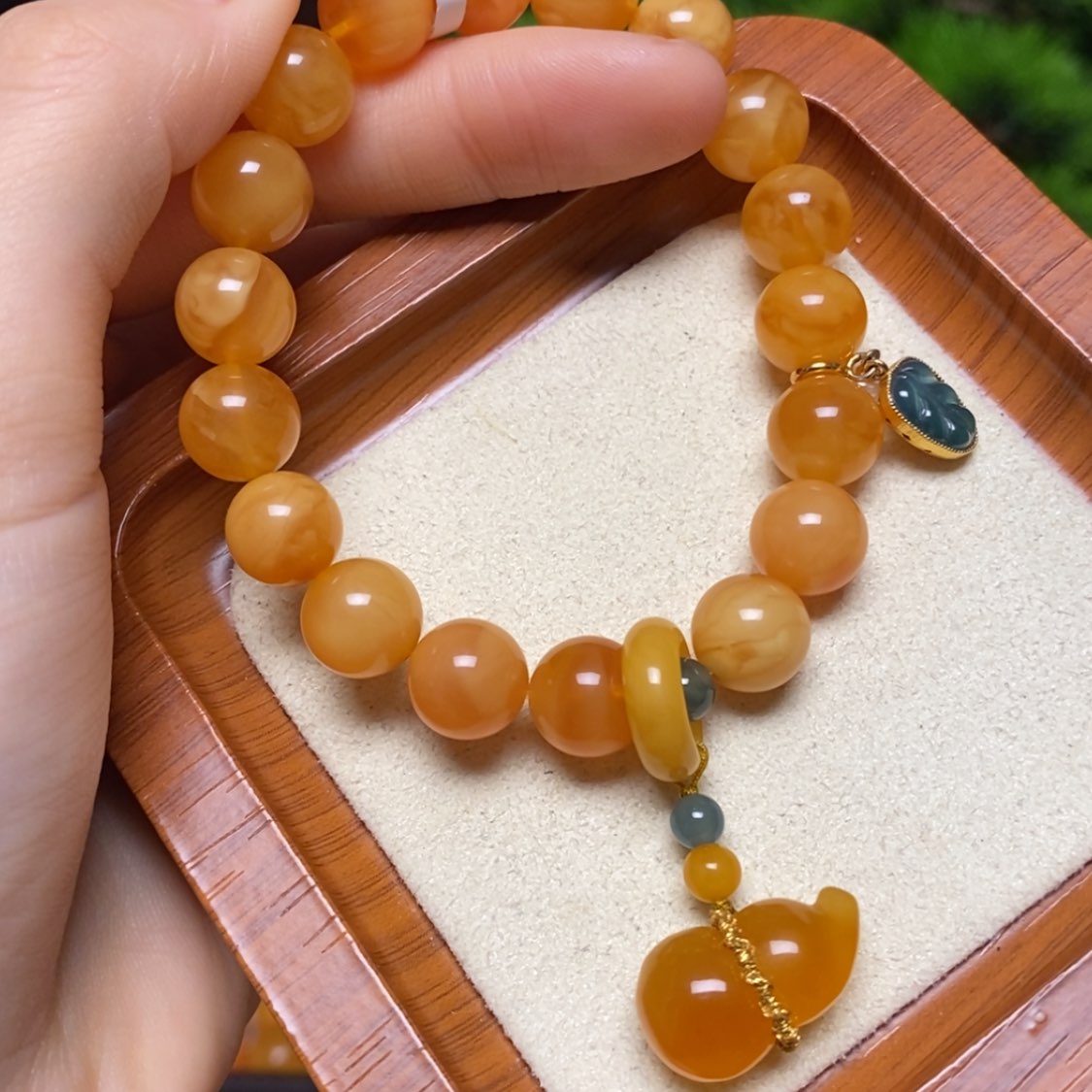 【闪购商品】手链蜜蜡未镶嵌手串