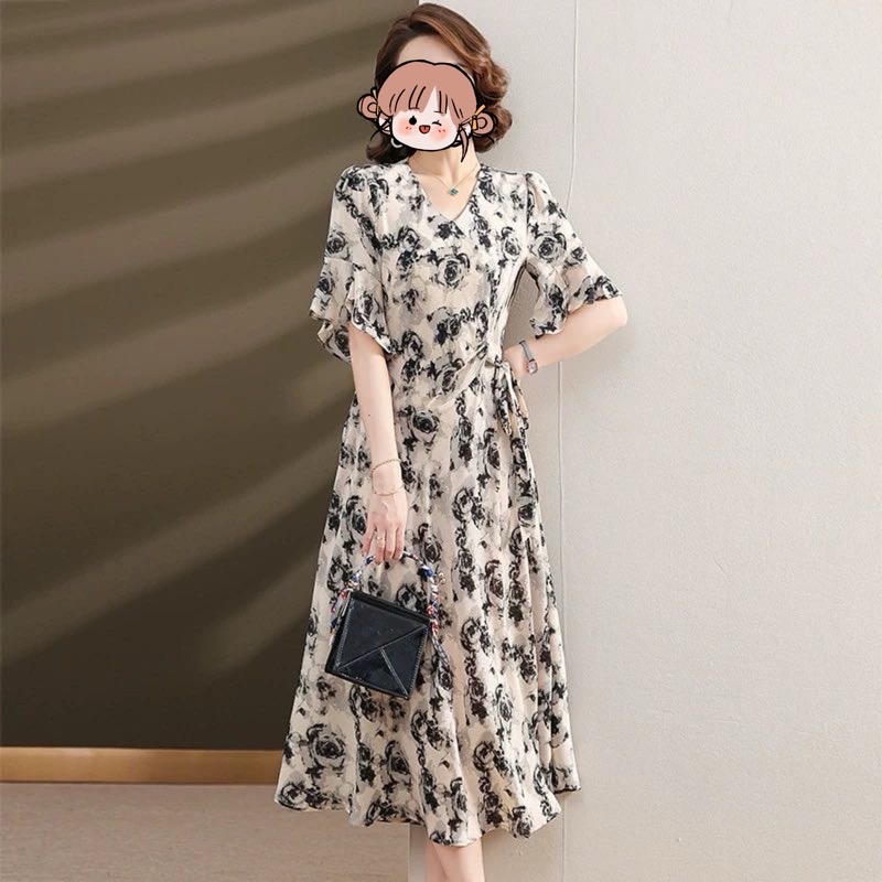 时尚夏装连衣裙长裙夏季