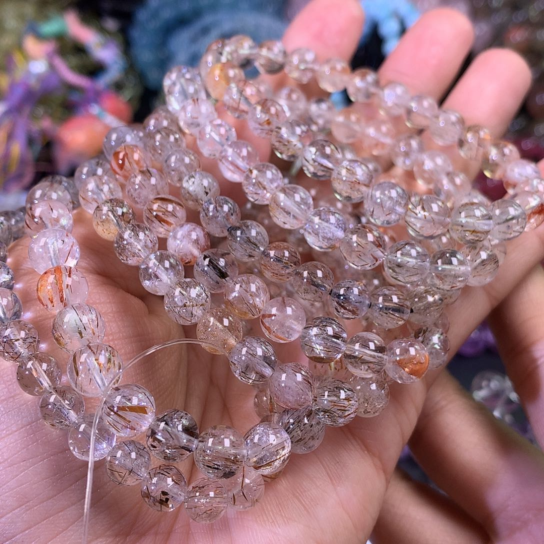 水晶手链未镶嵌天然