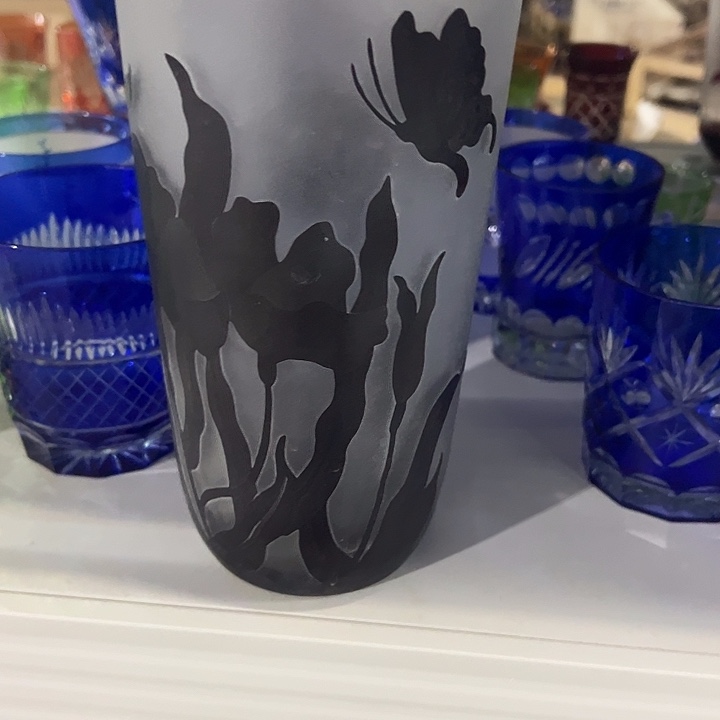 念***真平底款水晶玻璃微瑕一个