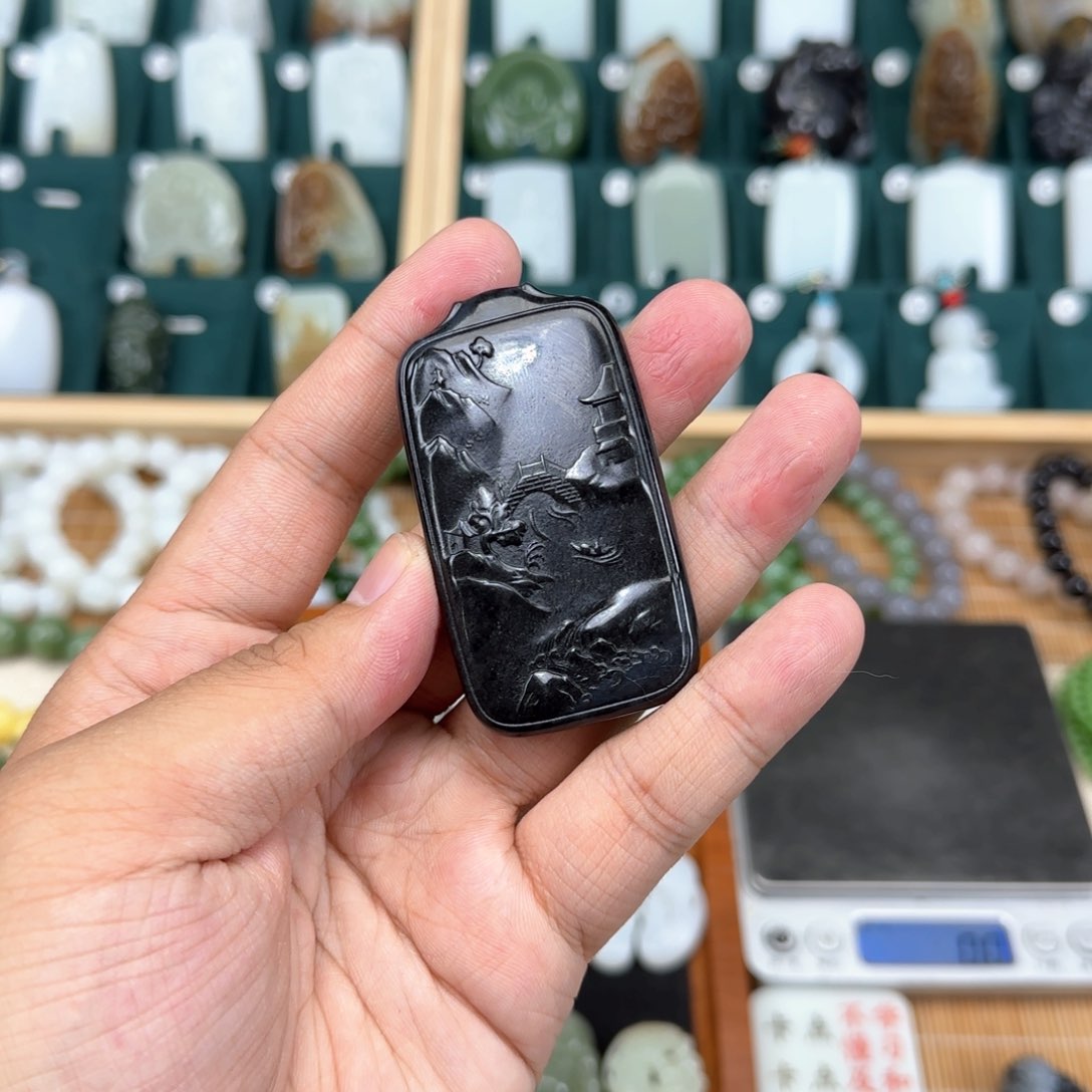 和田玉挂件未镶嵌