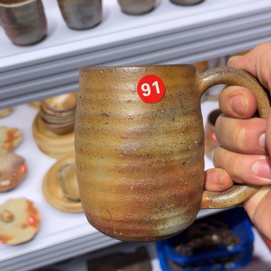 小山真吾备前茶杯