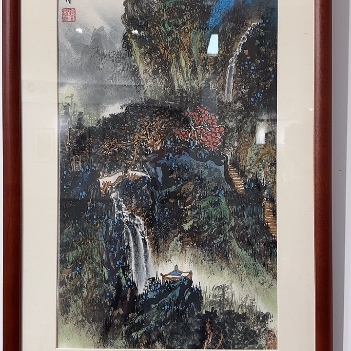 国画书法作品多次参加全国