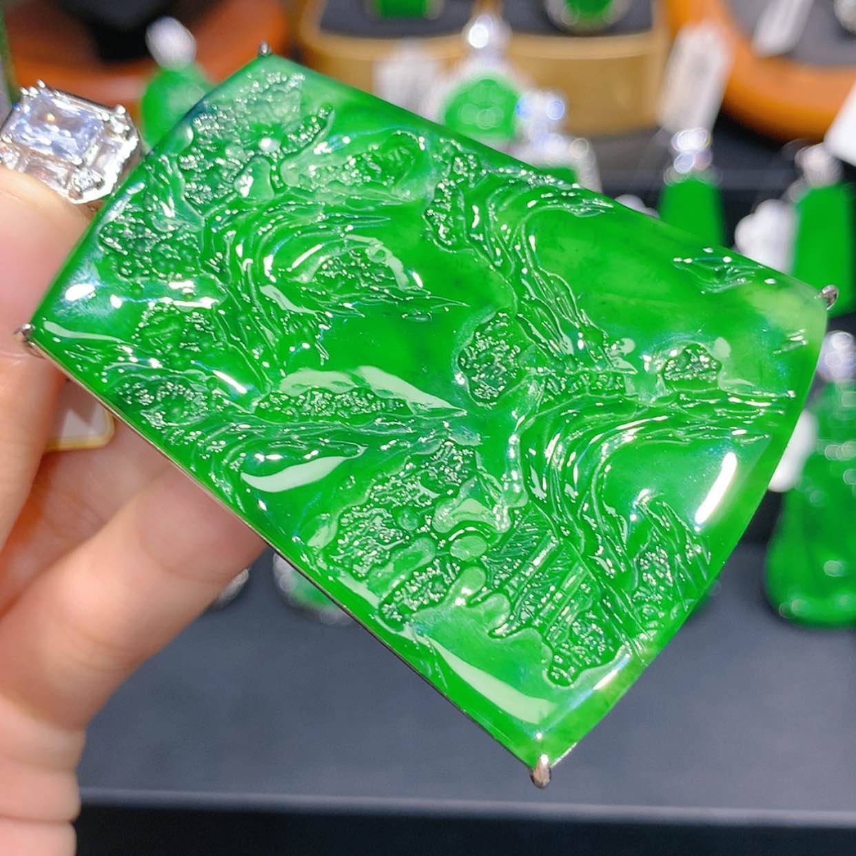 【闪购商品】颈饰未镶嵌翡翠2qi j