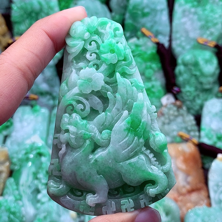 翡翠吊坠(不含链)未镶嵌