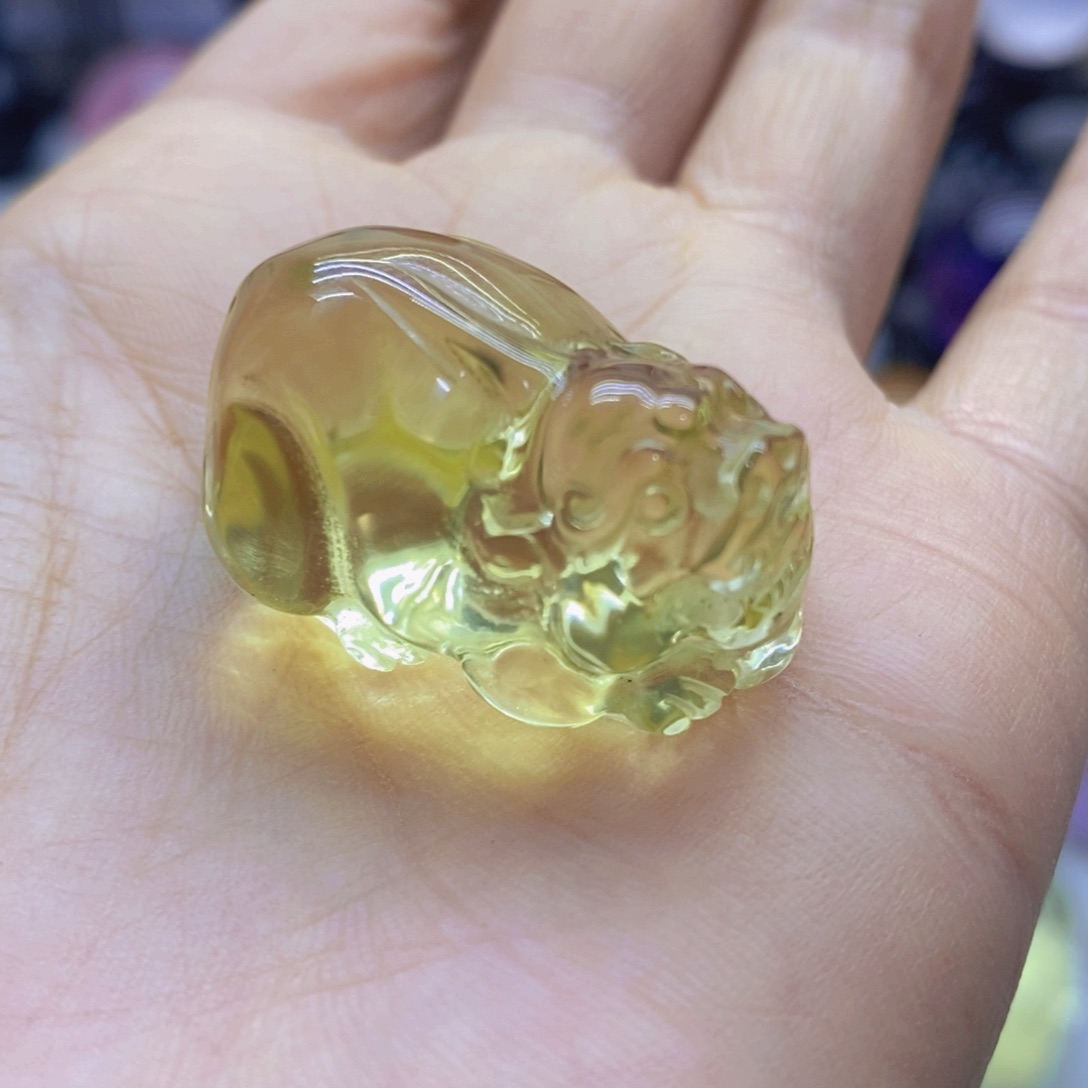 水晶摆件未镶嵌吊坠